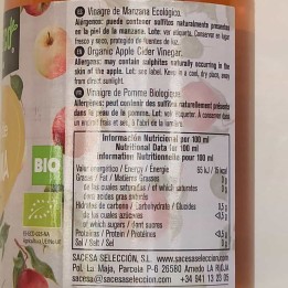 Vinagre de Manzana Ecológico | Comprar | Envío Gratis
