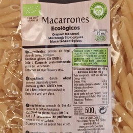 Macarrones Ecológicos | Comprar Online | Envío Gratis