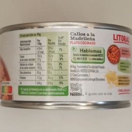 Callos a la Madrileña Litoral