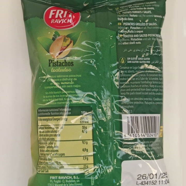 Pistachos Tostados | Comprar Online | Envio Gratis