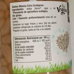 Alubias Blancas Ecológicas