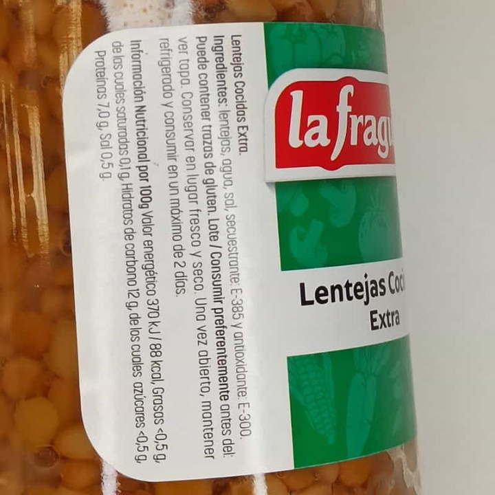 Gekookte Linzen 540 gr. I Koop Online I Gratis Verzending
