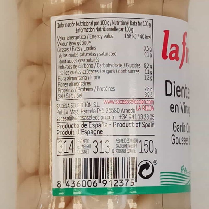 Ajos en Vinagre I Comprar Online I Envío Gratis