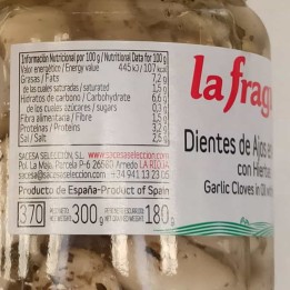 Ajos en Aceite con Hierbas
