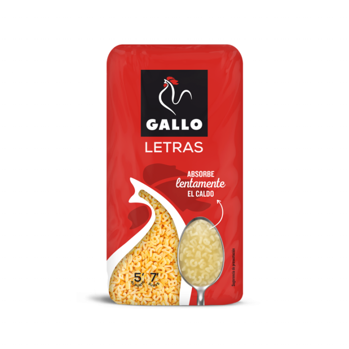 Letter Pasta Gallo I Koop I Gratis Verzending