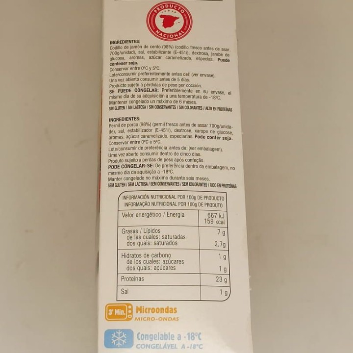Jambonneau de Porc Cuit | Acheter En Ligne | Envoi Gratuit