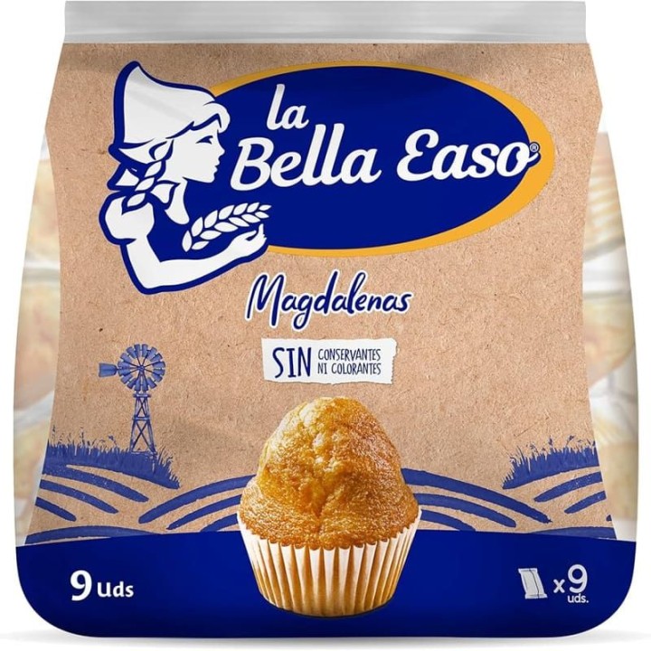 Magdalenas Tradicionales La Bella Easo | Comprar online
