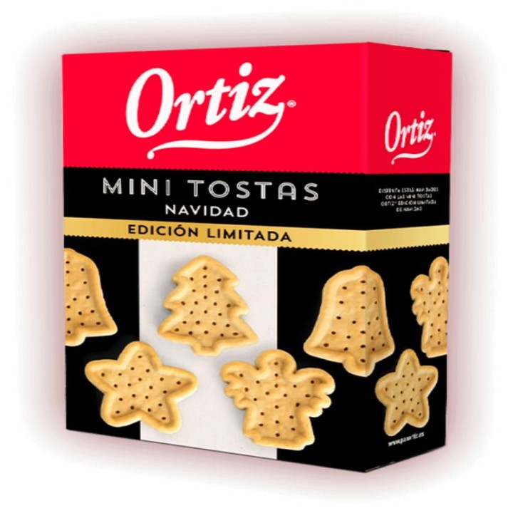 Ortiz Mini Kerstmis Toasts | Koop Online