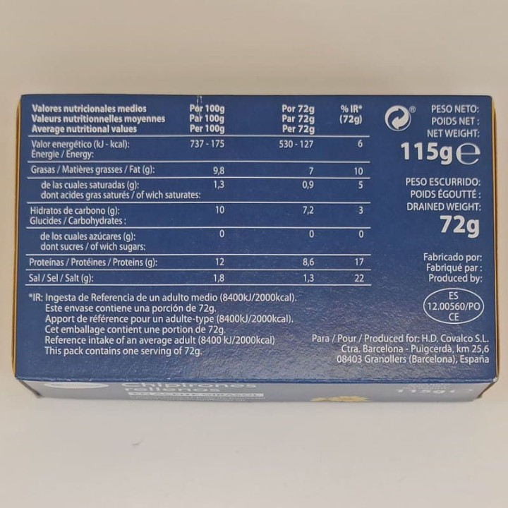 ▷ Chipirones Rellenos en Aceite de Girasol | Comprar Online