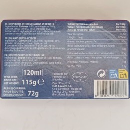 ▷ Chipirones Farci à l'Encre | Acheter | Envoi Gratuit