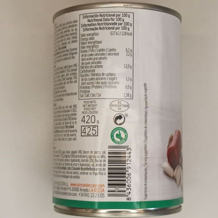 Fabada Asturiana | Online kopen | Gratis Verzending