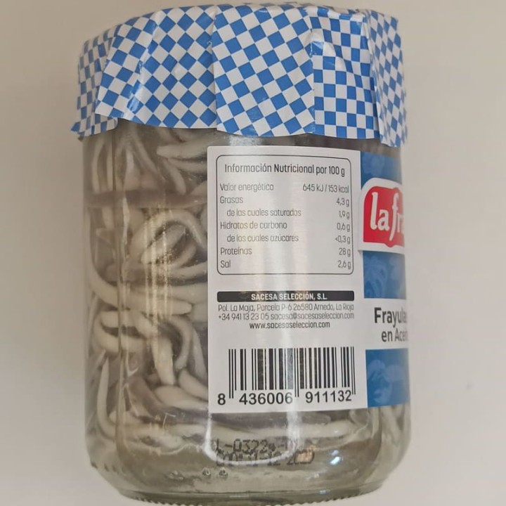 Frayulas en Aceite | Comprar Online | Envío Gratis Europa