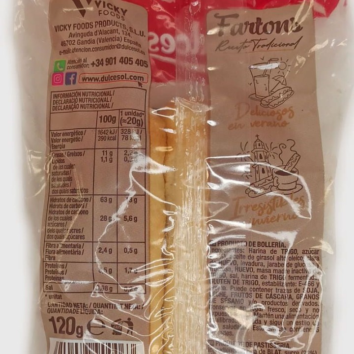 ▷ Fartons Dulcesol | Comprar Online | Envío Gratis