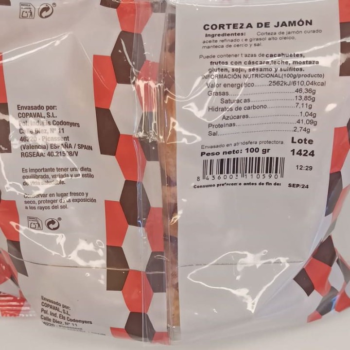 Kauf Fritierte Speckstreifen Online  | Gastronomic Spain