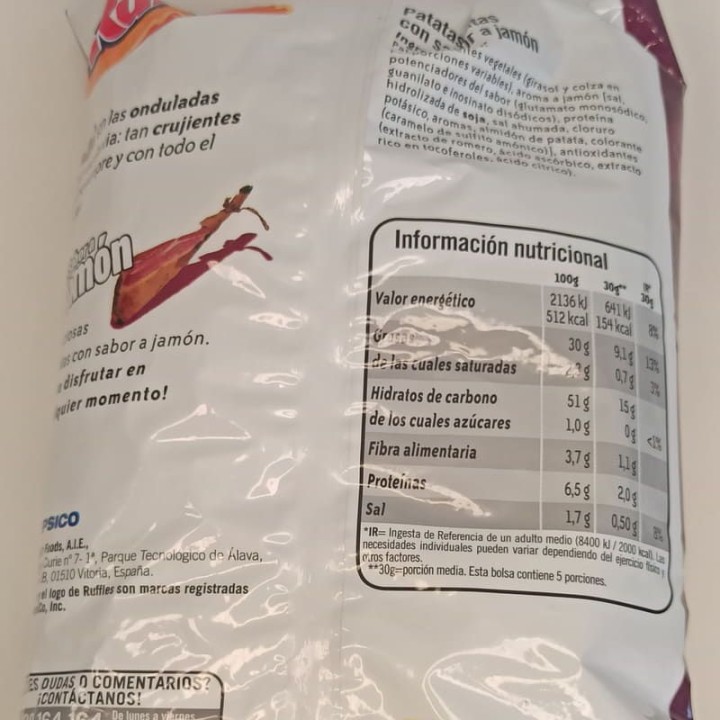 Ruffles Ham Chips | Online kopen | Gratis verzending