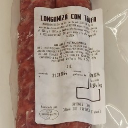 Longaniza de Aragón con Trufa | Comprar | Envío Gratis