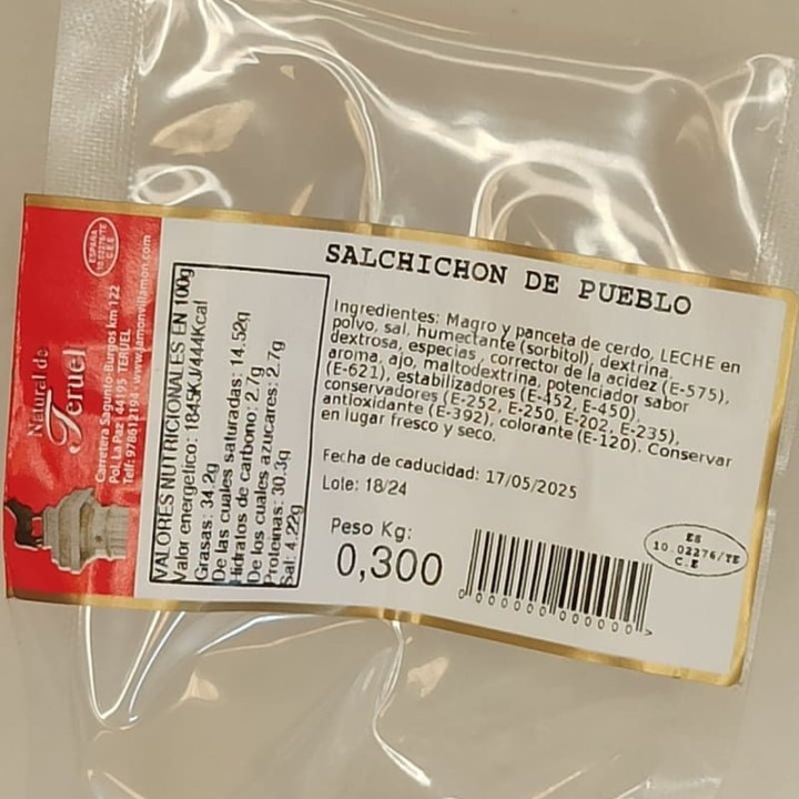 Salchichon extra |Koop online |Gratis verzending Europa