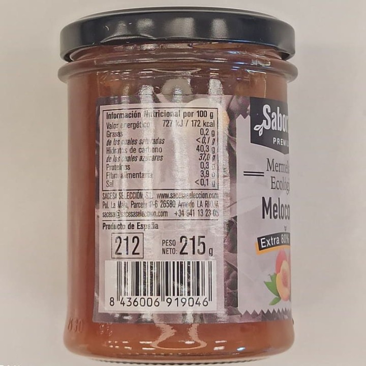 ▷ Organic Peach Jam | Buy Online | Free Delivery Europe