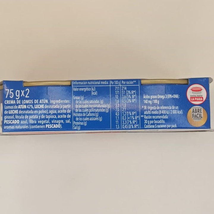 ▷ Tuna Pate La Piara | Buy Online | Free Delivery