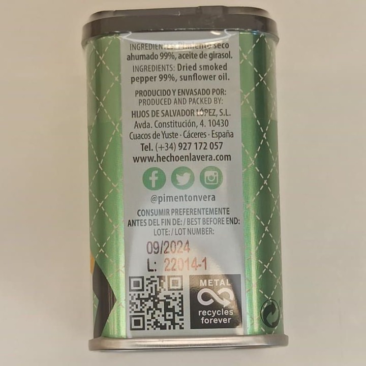 Pimentón Agridulce de La Vera | Comprar | Envío Gratis