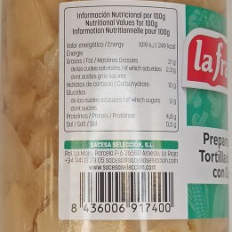 Tortilla de Patatas con Cebolla (preparado)