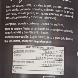 ▷ Ragout de Queue de Taureau | Acheter | Envoi Gratuit