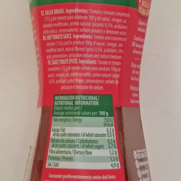 ▷ Sauce Brava | Acheter En Ligne | Envoi Gratuit Europa