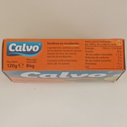 ▷ Sardines Marinées Calvo | Acheter | Envoi Gratuit