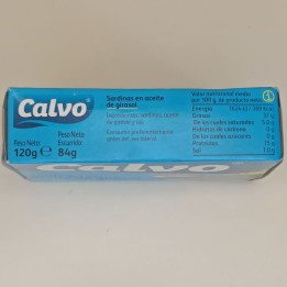 ▷ Sardines à l'Huile de Tournesol Calvo | Acheter En Ligne