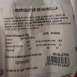 Spaanse Iberisch Morcilla | Iberiquito | Online Kopen