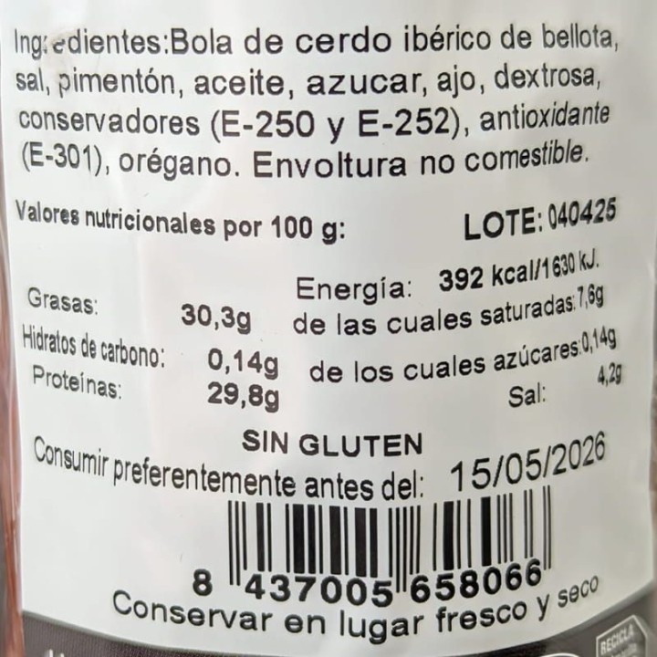 Longe ibérique glands | Gastronomic Spain
