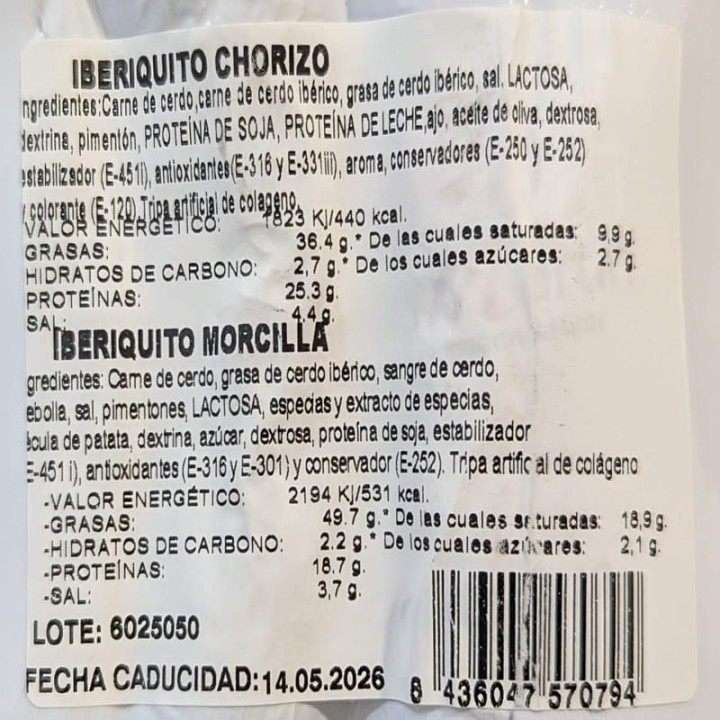 Nieto Martin mixed iberiquitos | Gastronomic Spain