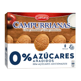 Galletas Campurrianas 0 azúcares | Comprar Online