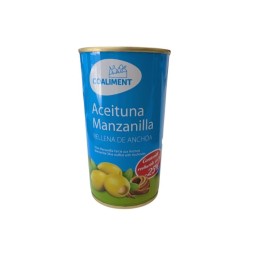 Aceitunas Rellena de Anchoa Baja en Sal | Comprar Online