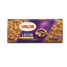 Chocolat au Lait aux Amandes Entières Valor | Acheter