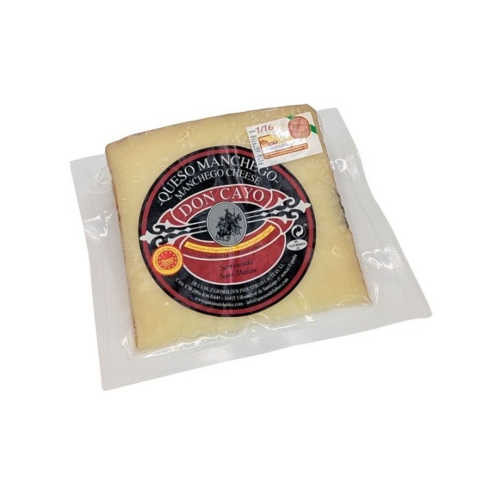 Fromage Manchego Semi-Affiné Don Cayo | Acheter En Ligne