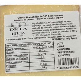Queso Manchego Semicurado | Comprar Online | Envío Gratis