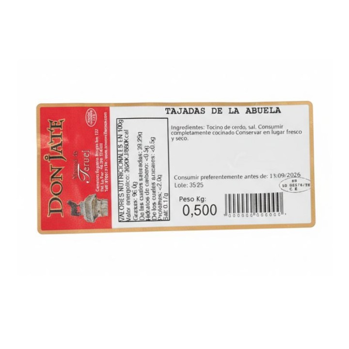 White Bacon | Buy Online | Free Delivery To Europe