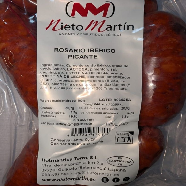 Chorizo Ibérique Épicé à Frire | Achet en Ligne