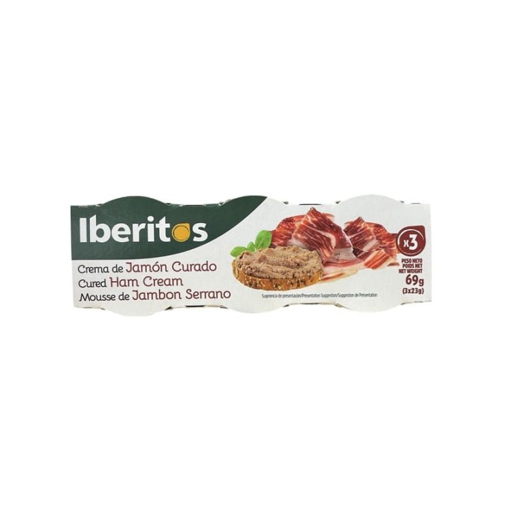 Iberitos Crème de Jambon Cru Pack 3 | Achet en Ligne