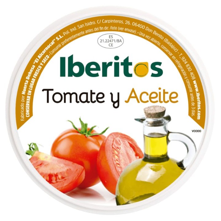 Iberitos Geriebene Tomaten mit Olivenöl 250 gr | Online Kaufen