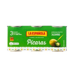 Olives Farcies au Jalapeño Pack 3 | Achet en Ligne