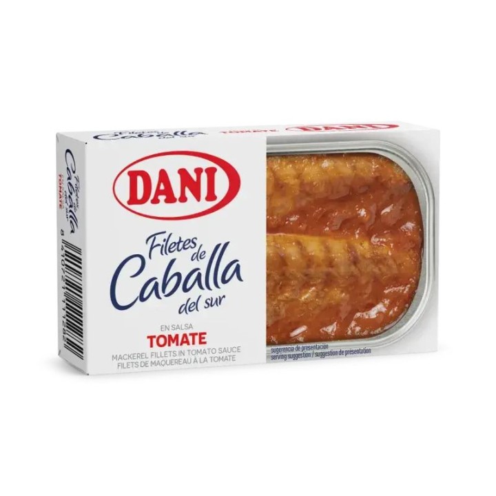 ▷ Comprar Filete de Caballa del Sur con Tomate