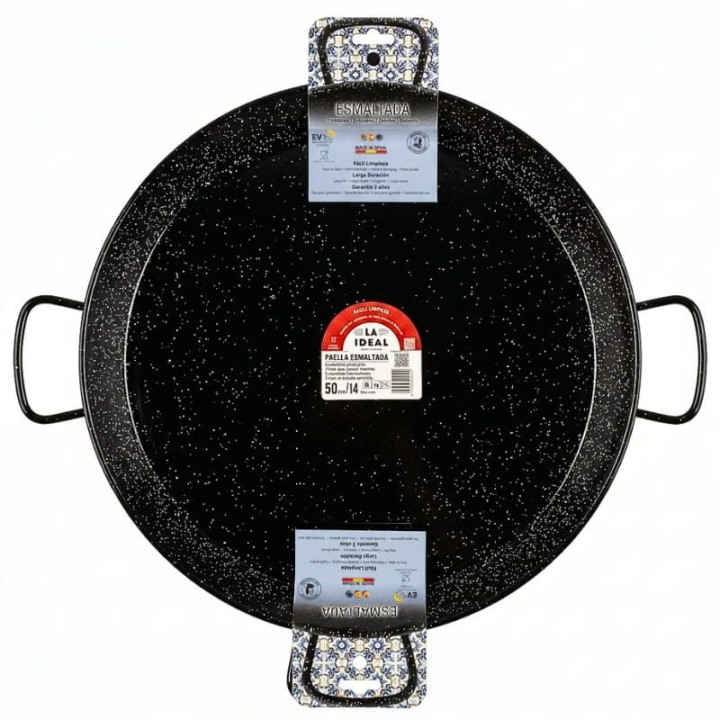 Comprar Paella Esmaltada 50 cm | Comprar Online