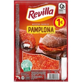 Chorizo Pamplona Loncheado Revilla | Comprar Online