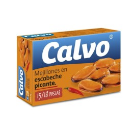Mejillones en Escabeche Picante Calvo | Comprar Online