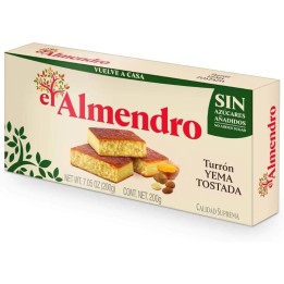 Nougat au Jaune d'œuf Grillé Sans Sucre El Almendro