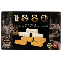 Porciones Turrón de Jijona y Turrón de Alicante 1880 | Comprar Online