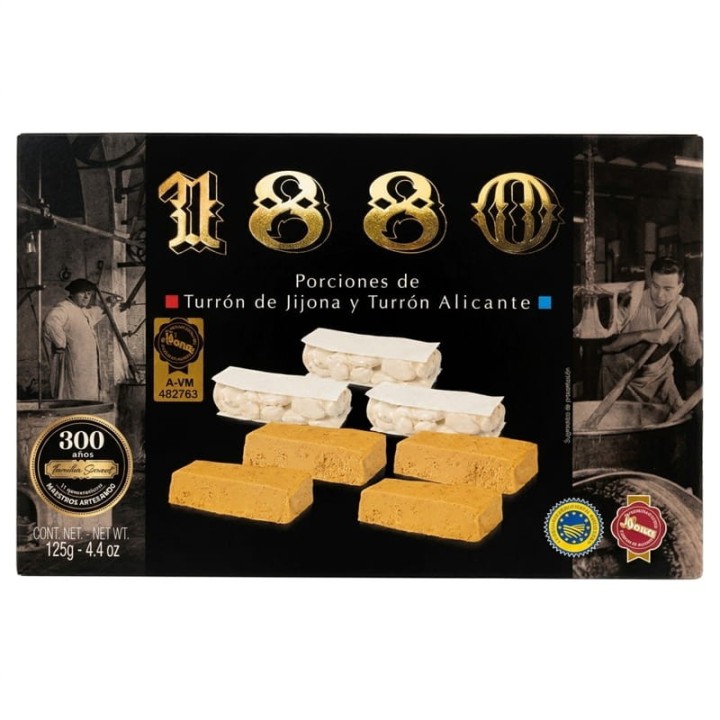 Jijona and Alicante Nougat Portions 1880 | Shop Online