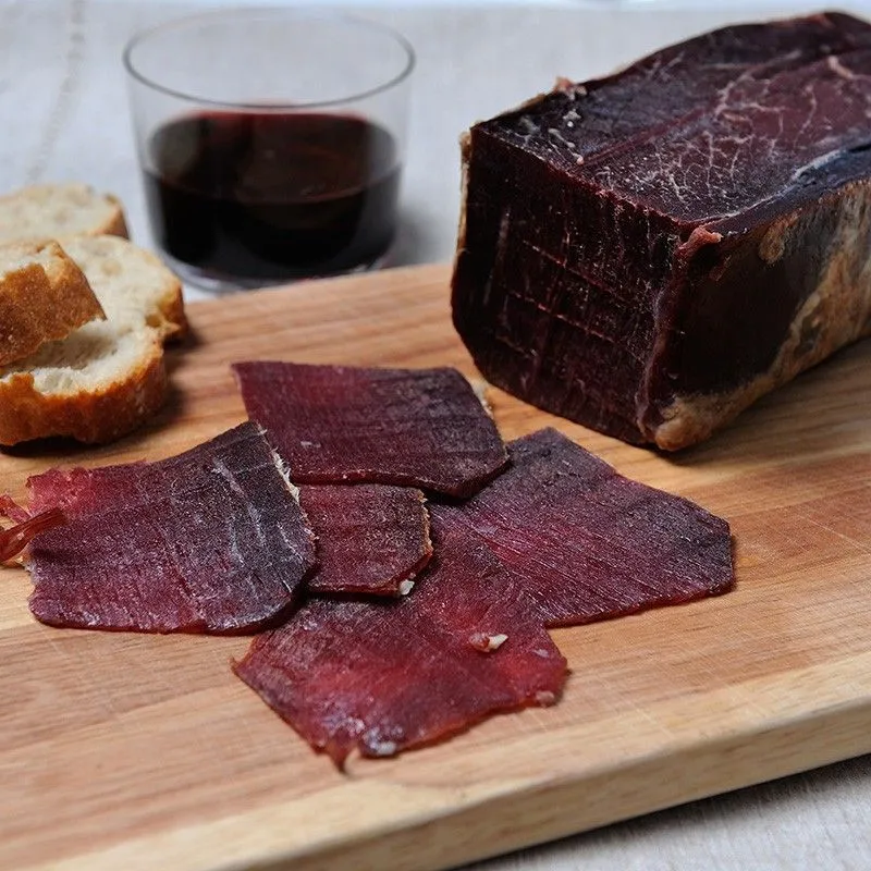 Cecina de León en maza